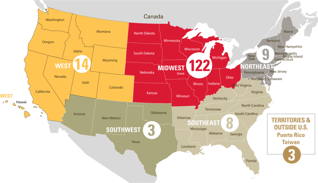 US Map regions