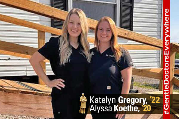Katelyn Gregory and Allysa Koethe