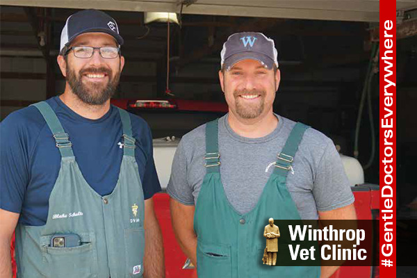 Dr. Blake Schulte (’15) and Dr. Josh Bowden (’09)