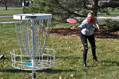 Disc Golf game