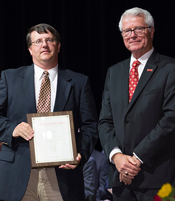 Dr. Paul Plummer and Interim President Benjamin Allen