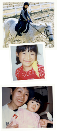 Yuko Sato childhood photos