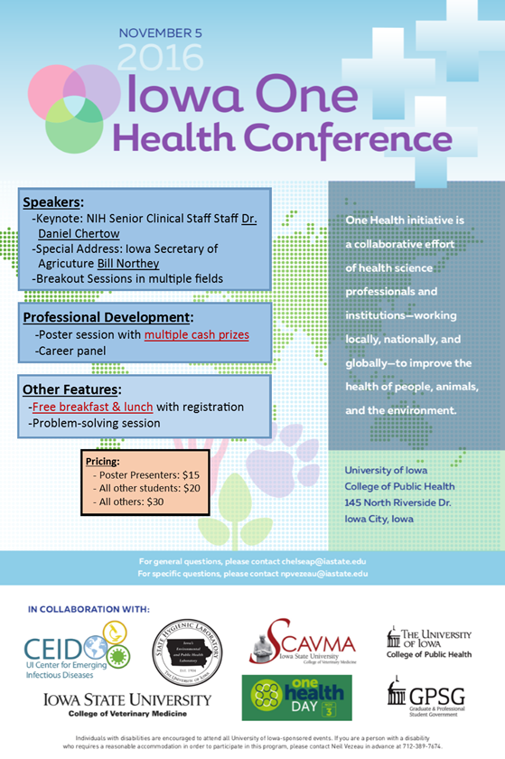2016 Iowa One Health Conference