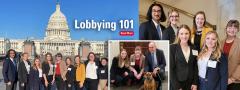 Veterinary Students at the Capitol