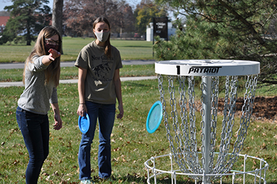 Disc Golf game